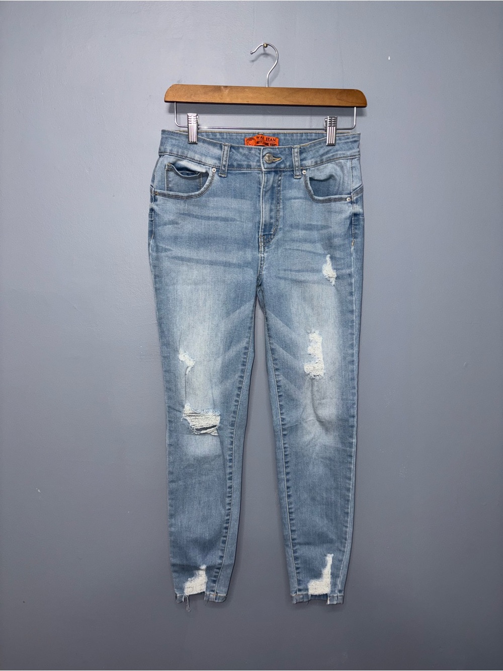 Wax Jean | Distressed Jeans | Size 7